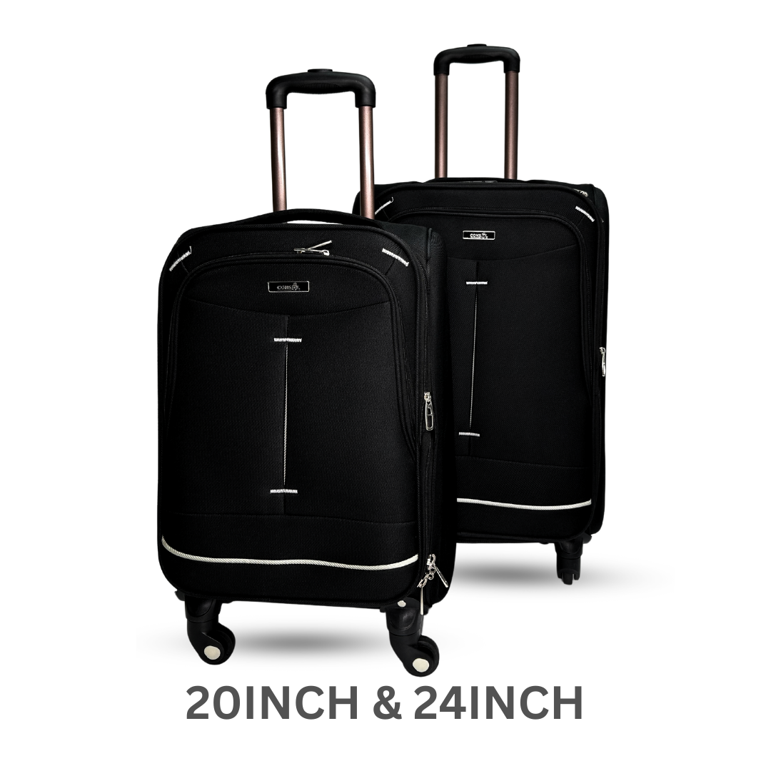 2 Piece Luggage Trolley Sets