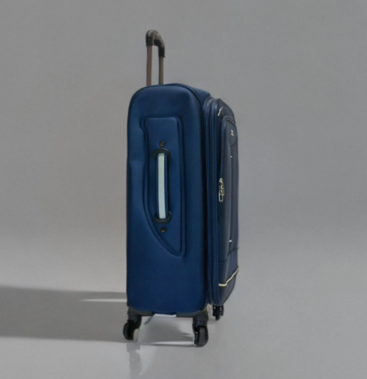 Fabric 3 Piece Luggage Trolley Set