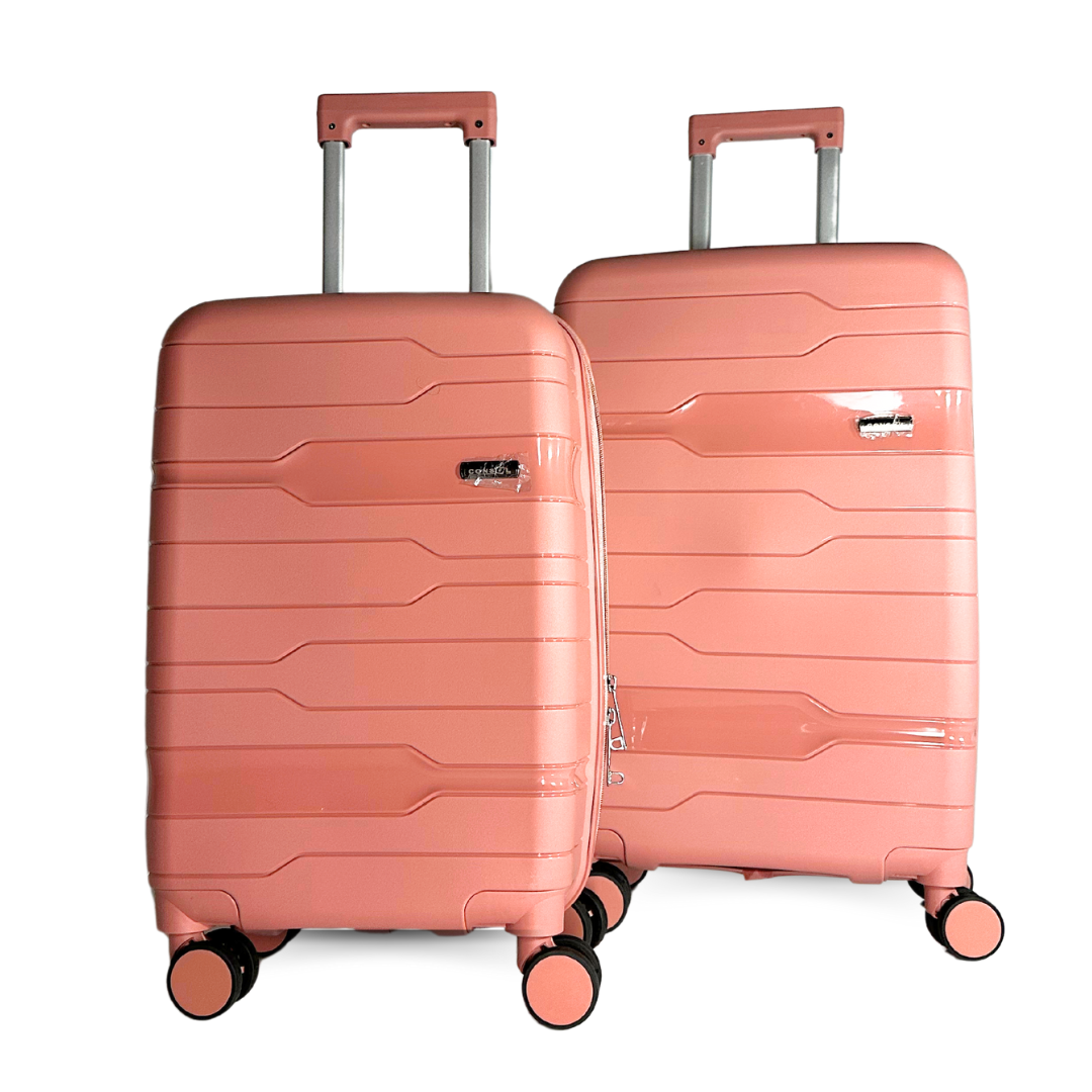 2 Piece Luggage Trolley Sets